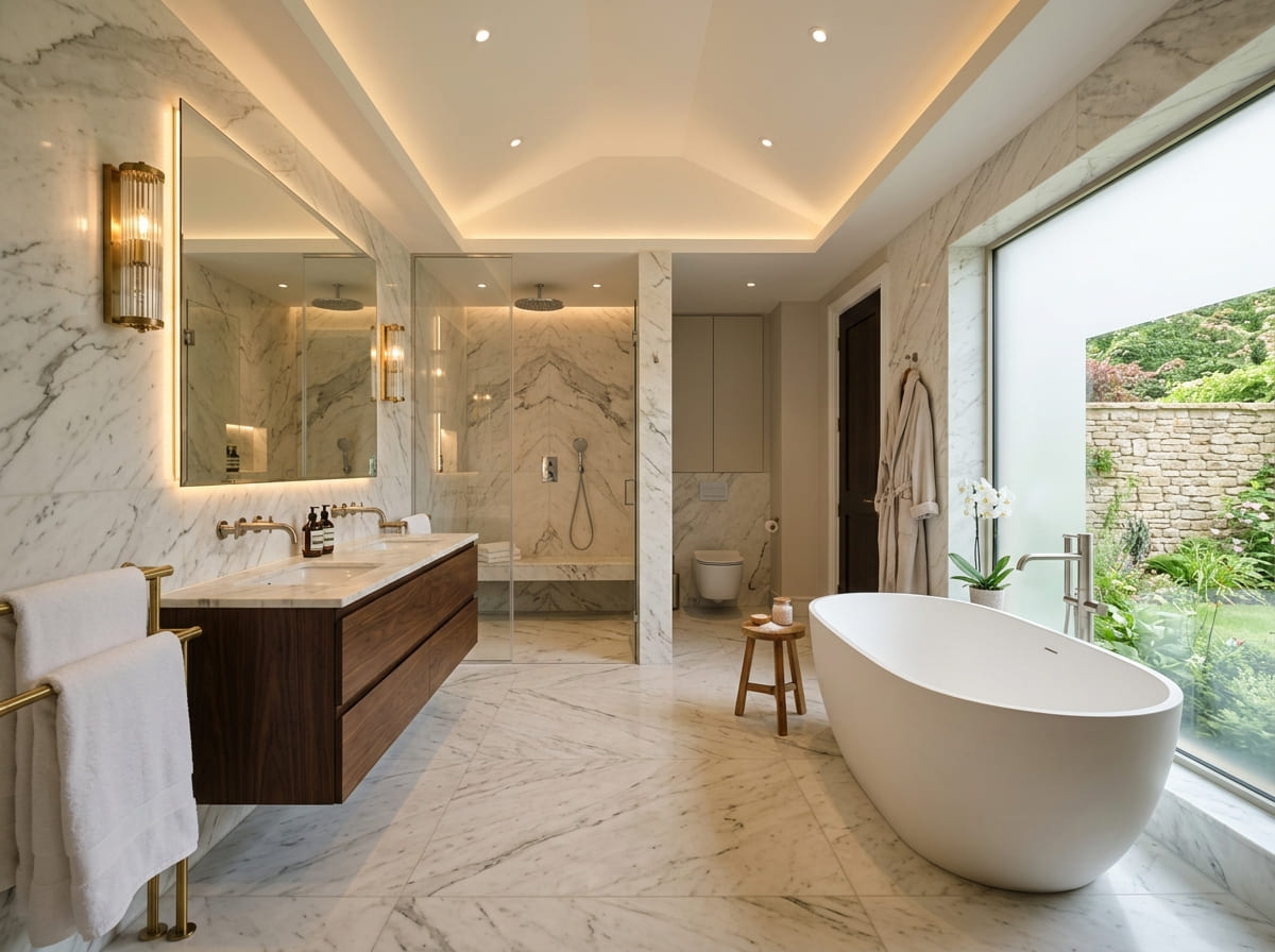Custom Bathroom Renovation in Ridgetop